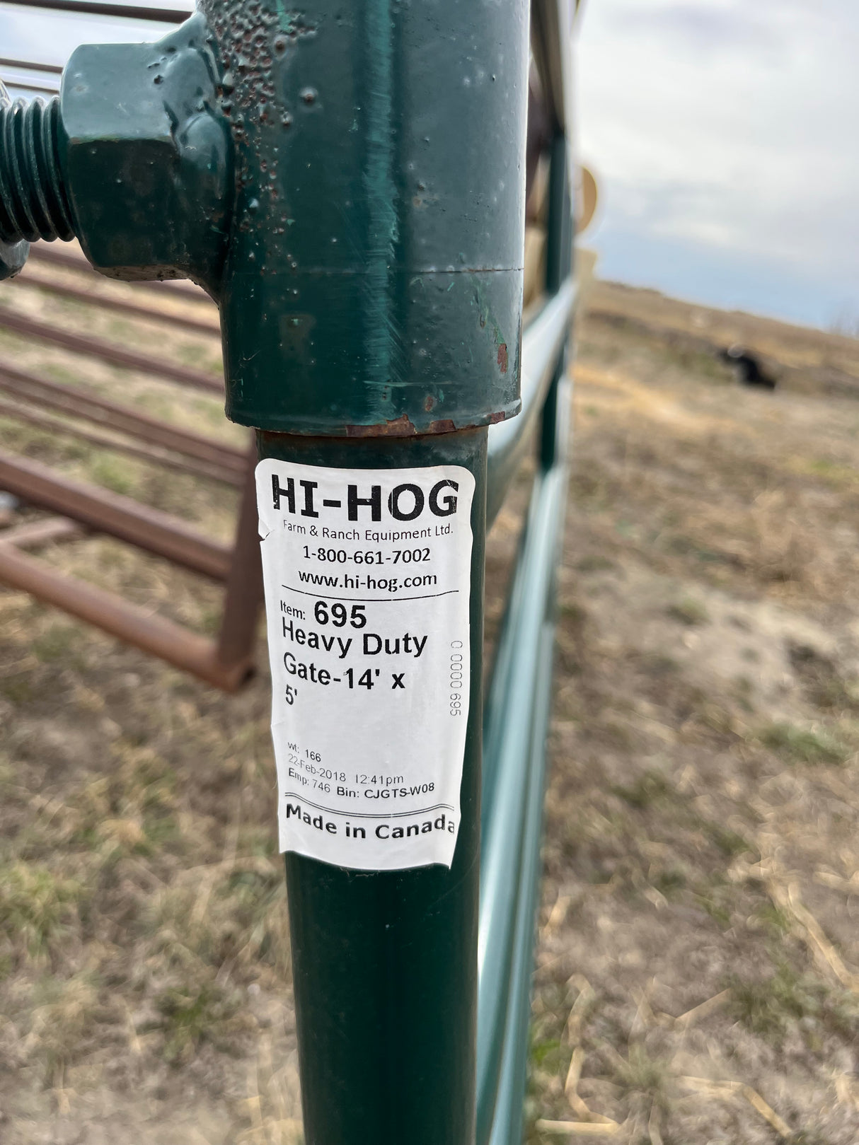 Hi-Hog 695 Gate 14 x 5 - Used