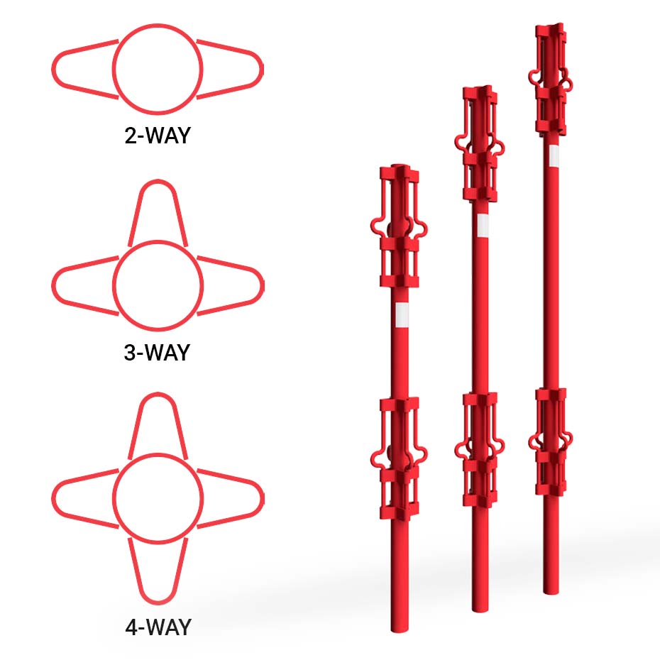 Corral Series Connecting Posts